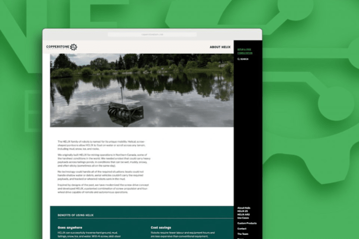 Cover image for Copperstone Technologies Website