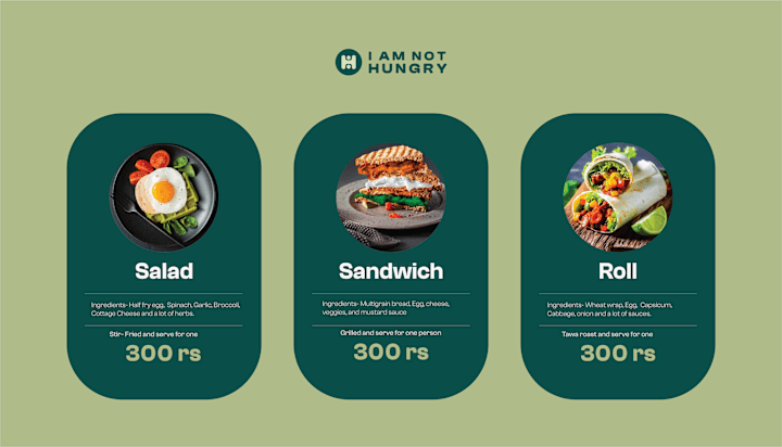 Cover image for I am not hungry- Brand Manual 