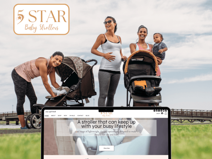 Cover image for 5 Star Baby Strollers