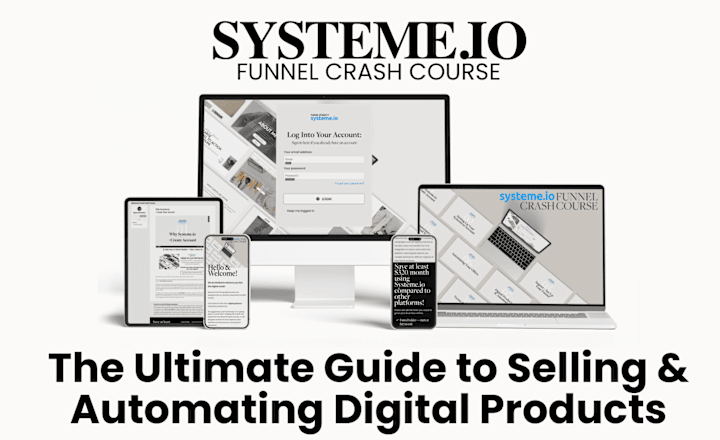 Cover image for Systems IO Sales Funnels Template