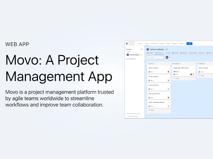 Cover image for Web App Design for a Task and Workflow Management Platform