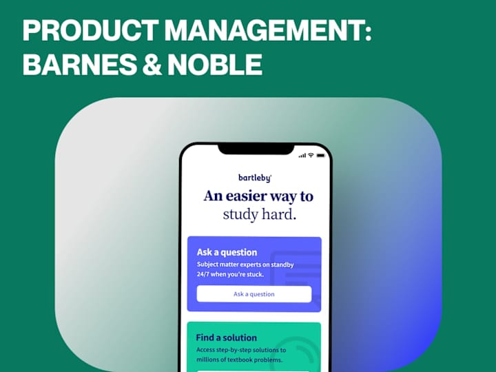 Cover image for Barnes & Noble: Bartleby App