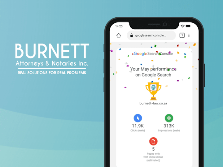 Cover image for Burnett Attorneys - Results-Driven Optimization ✨