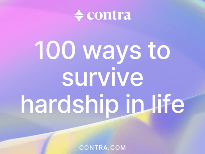 Cover image for 100 Ways to Survive Hardship