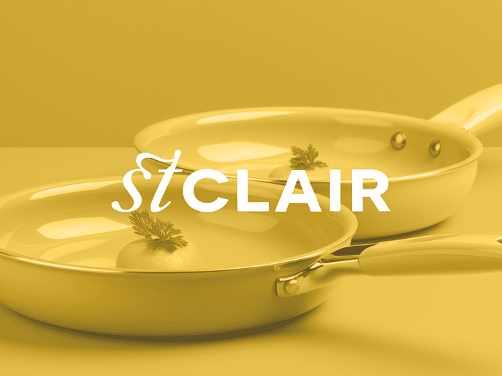 Cover image for St Clair | A new direct-to-consumer brand in the cookware niche