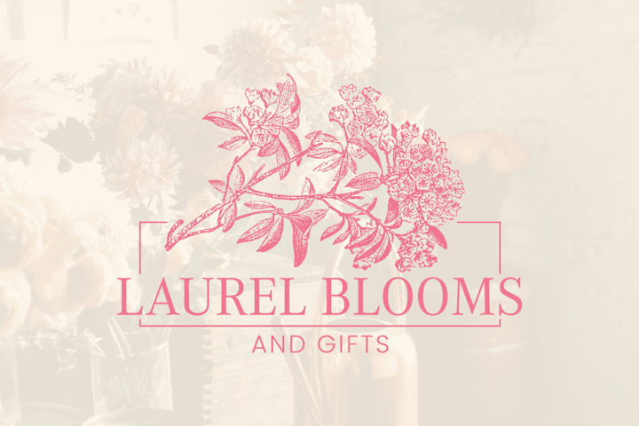 Cover image for Logo Design For Laurel Blooms flower shop