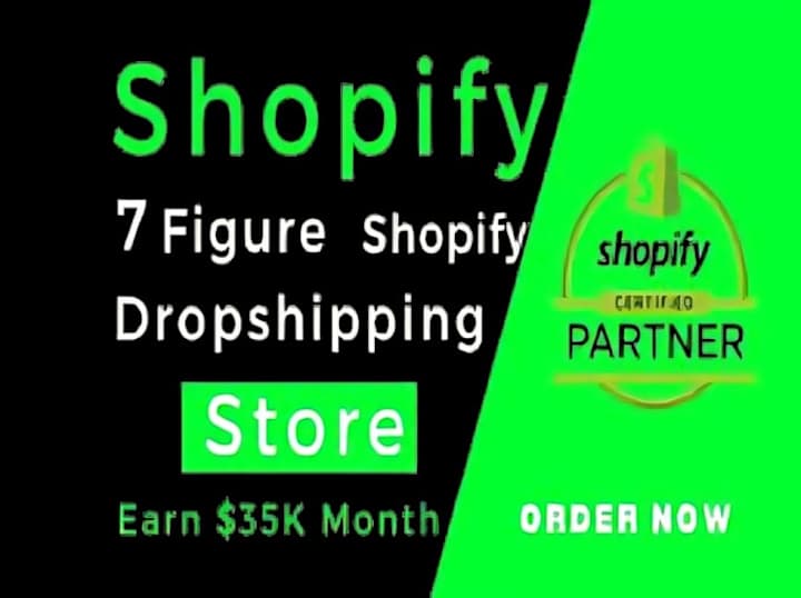 Cover image for I will do shopify website development, shopify store shopify st…