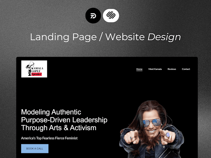 Cover image for Squarespace Landing Page/Website Design✨