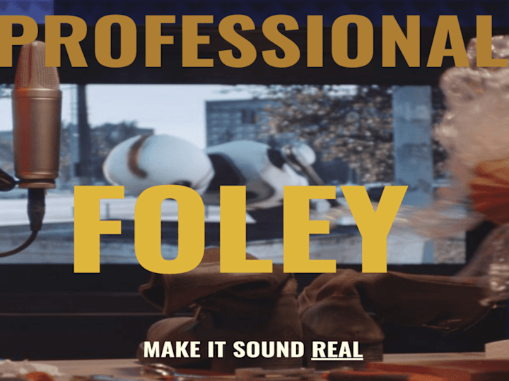 Cover image for Realistic Foley Artistry