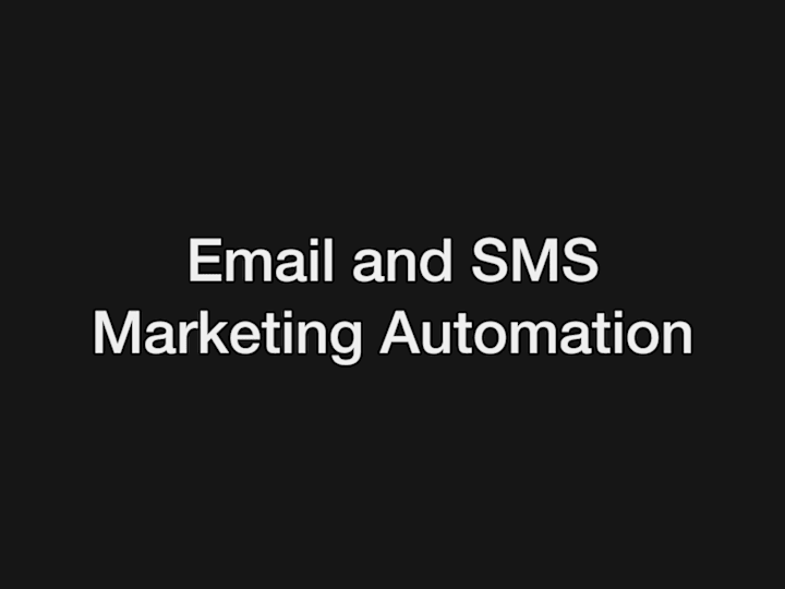 Cover image for Email and SMS Marketing Automation