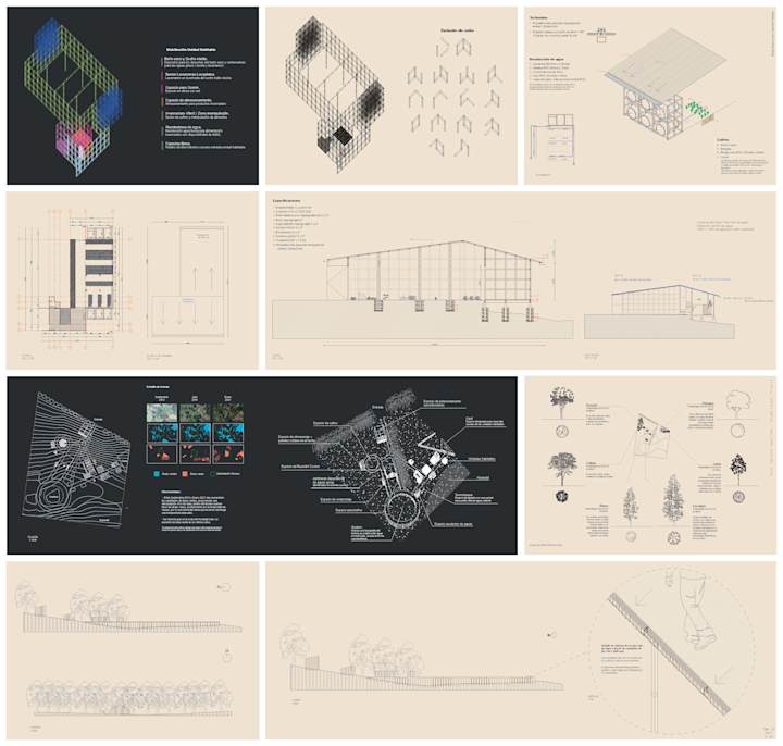 Cover image for Diseño de Interiores - Unidad Habitable Autosuficiente 