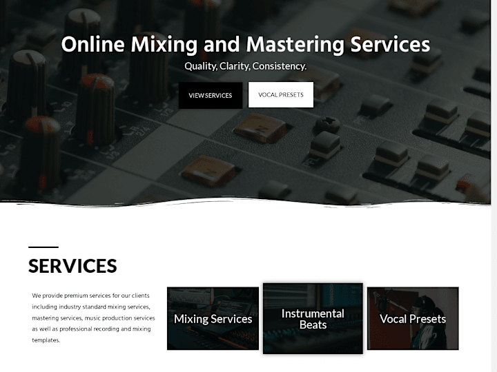 Cover image for Online Mixing and Mastering Services | BCHILL MUSIC