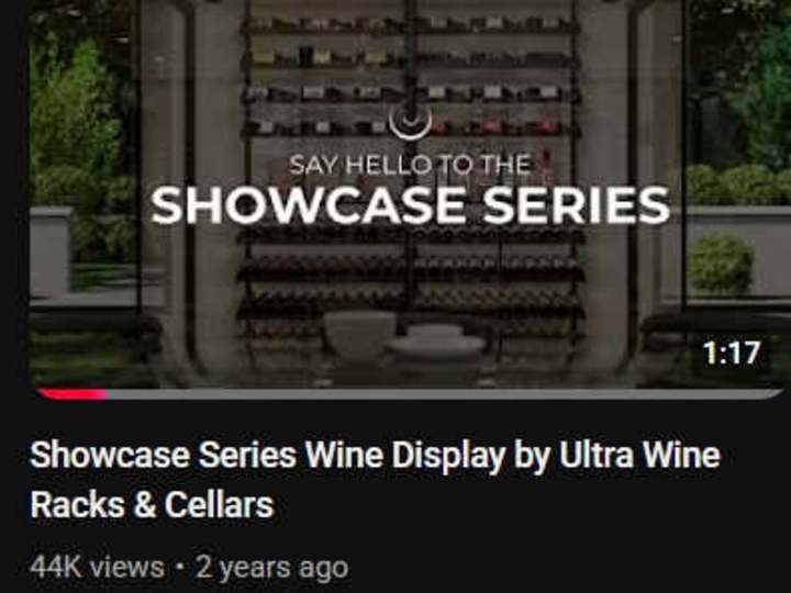 Cover image for Wine Display Promo | 44K Views - Brand Video