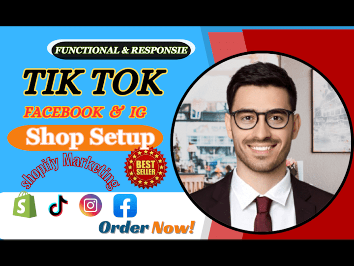 Cover image for I will setup facebook ig tik tok shop promotion dropshipping ads