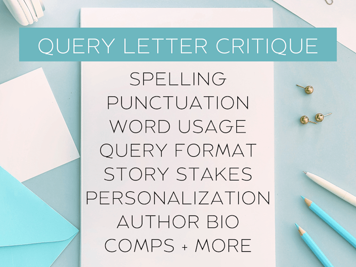 Cover image for Query Letter Critique
