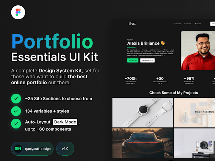 Cover image for Portfolio UI Kit Study Case