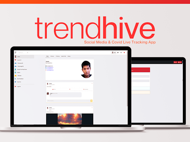 Cover image for TrendHive - Social Media Full App Design & Development