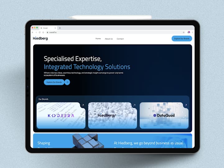 Cover image for Hiedberg — All-in-One IT Solutions Partner