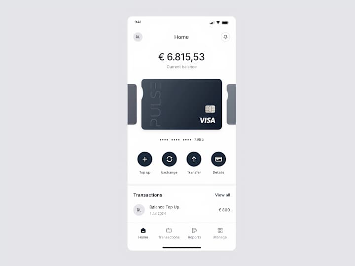 Cover image for Finance Mobile App