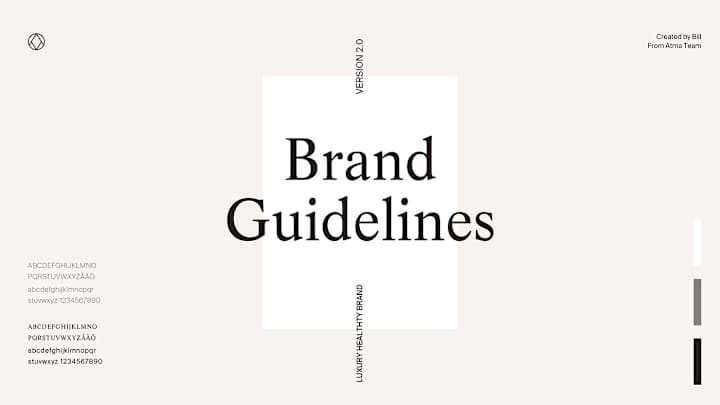 Cover image for Atma - Branding identity Guidelines