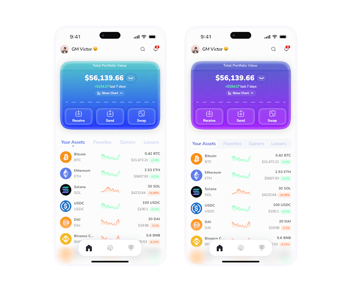 Cover image for Crypto Portfolio UI