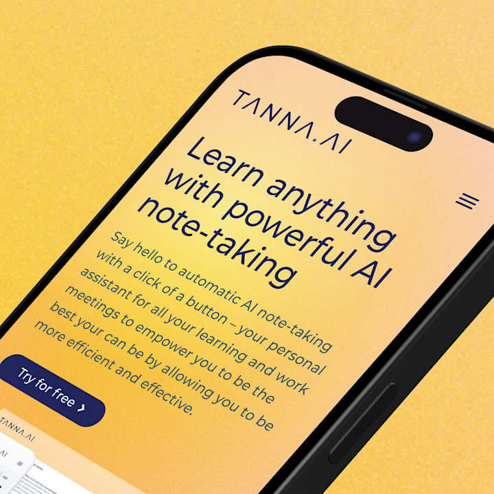 Cover image for Tanna.AI