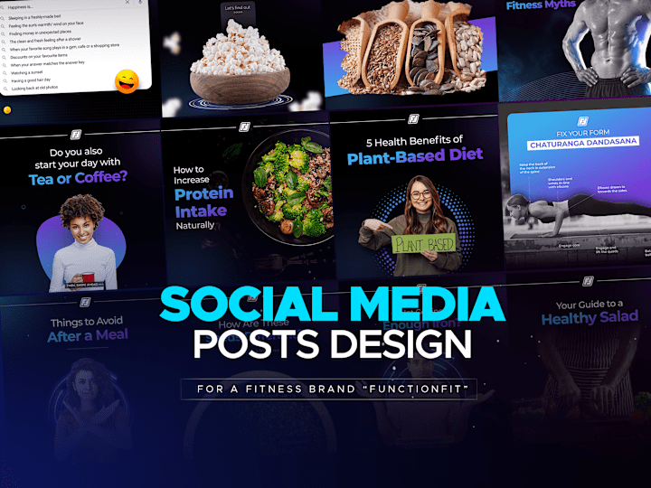 Cover image for Fitness Social Media Designs