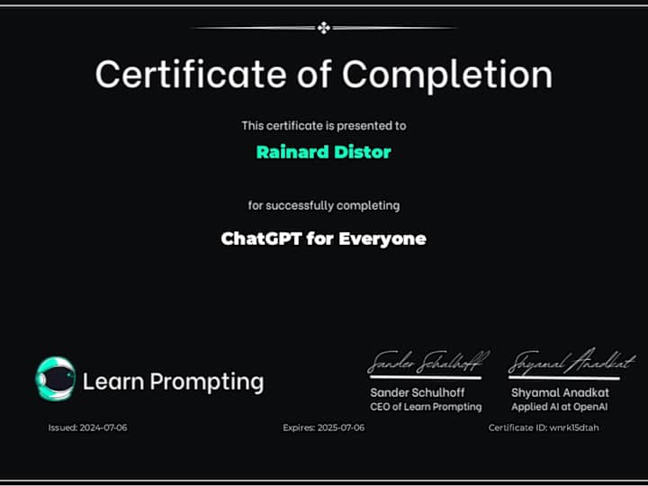 Cover image for Check out my new certification!