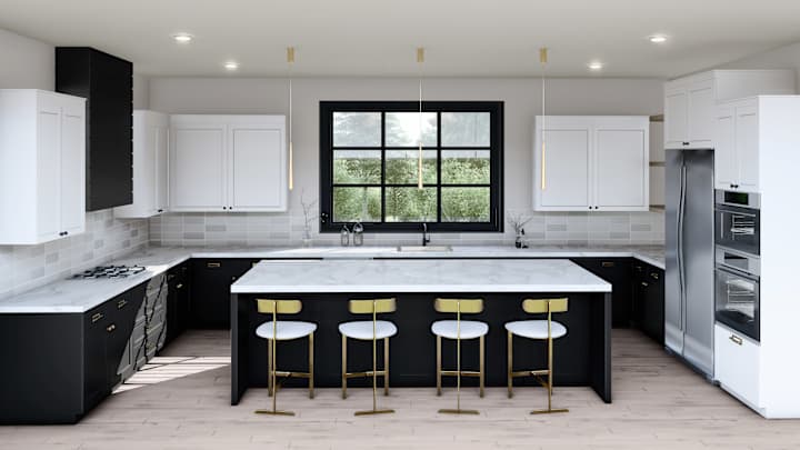 Cover image for Residential Interior |Luxurious House 3D Rendering 