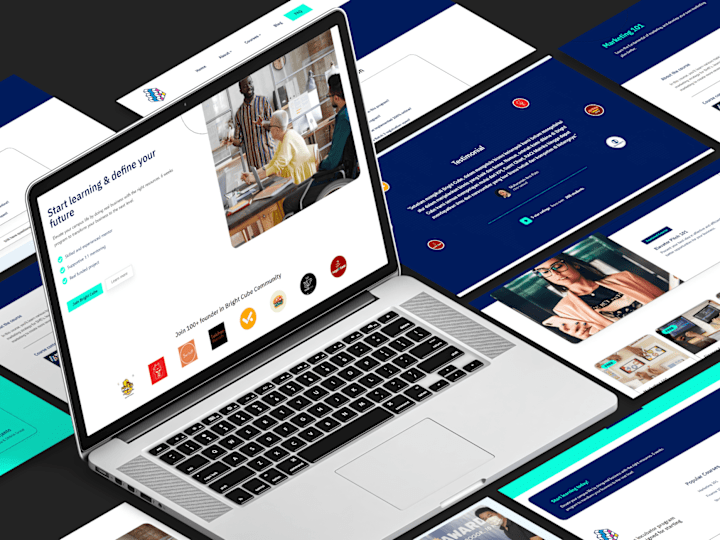 Cover image for Bright Cube - Website Redesign