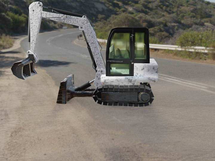 Cover image for Create an animation with a construction vehicle moving