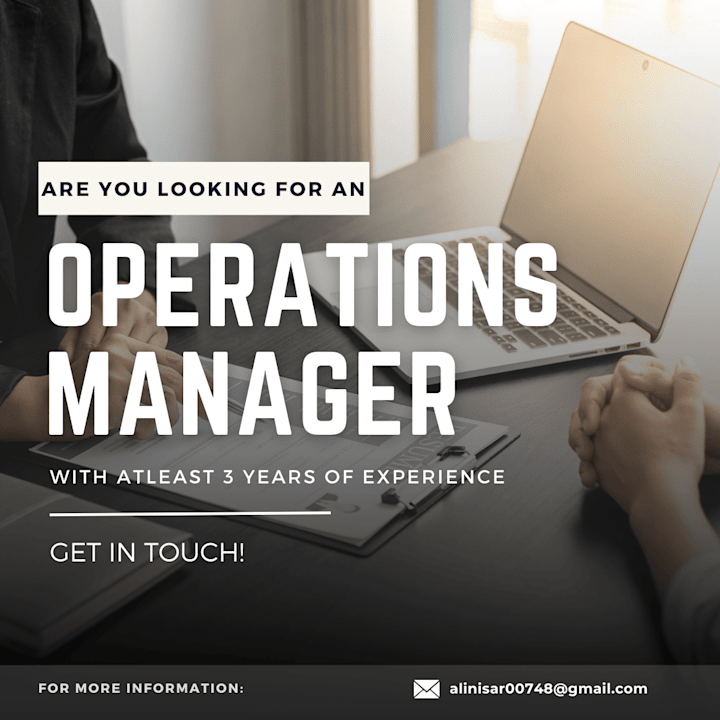 Cover image for Operations Manager