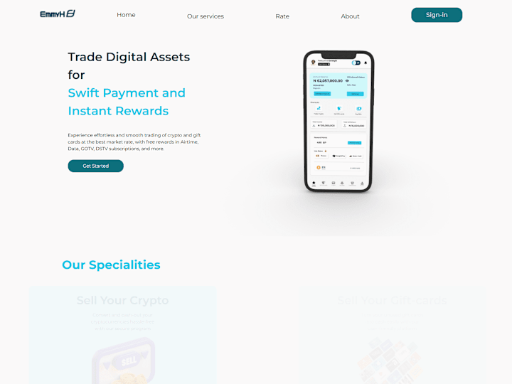 Cover image for Emmhcoin.com - Digital Payments & Cryptocurrency Trading Platfor