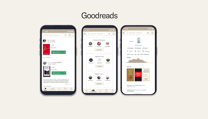 Cover image for Add a Feature: Goodreads Mobile App