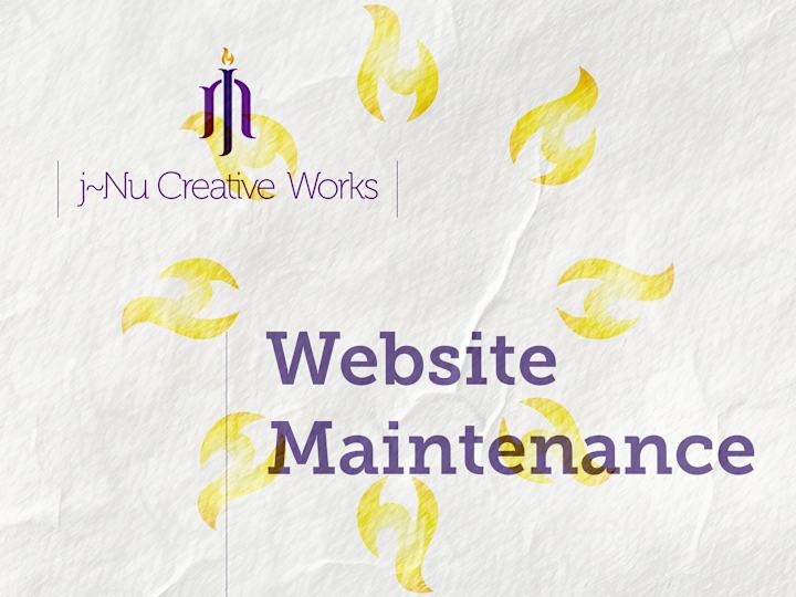 Cover image for Website Maintenance