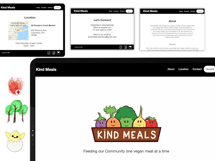 Cover image for Kind Meals