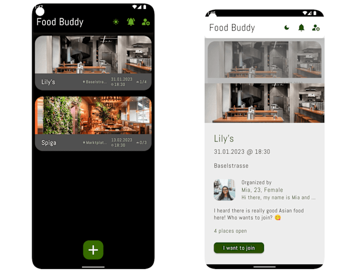 Cover image for Food Buddy App
