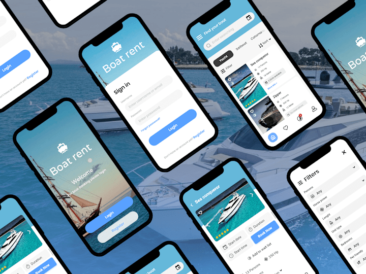 Cover image for Boat Rent App