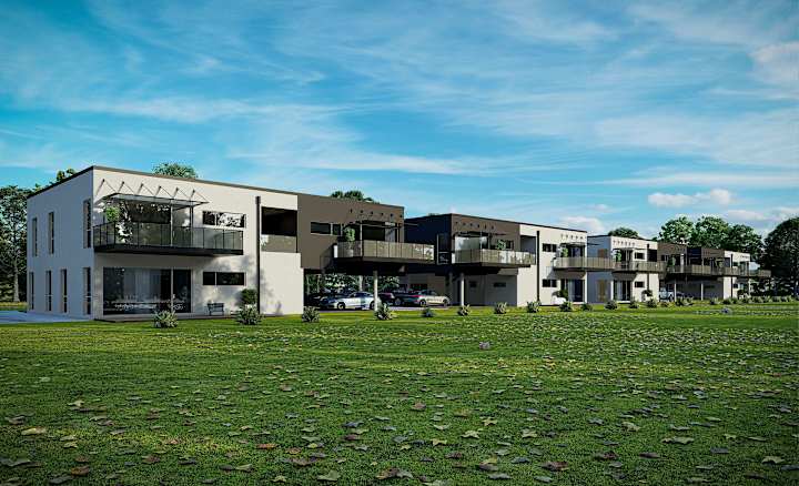 Cover image for Duplex apartments compound 