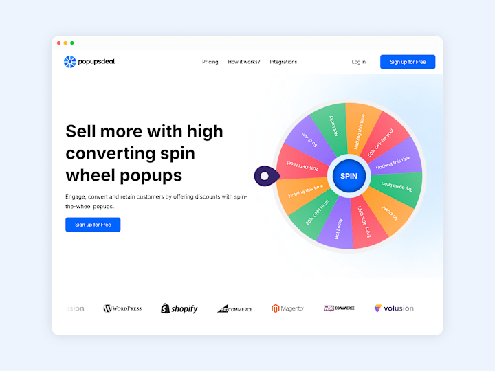 Cover image for Popupsdeal - Website Framer Development