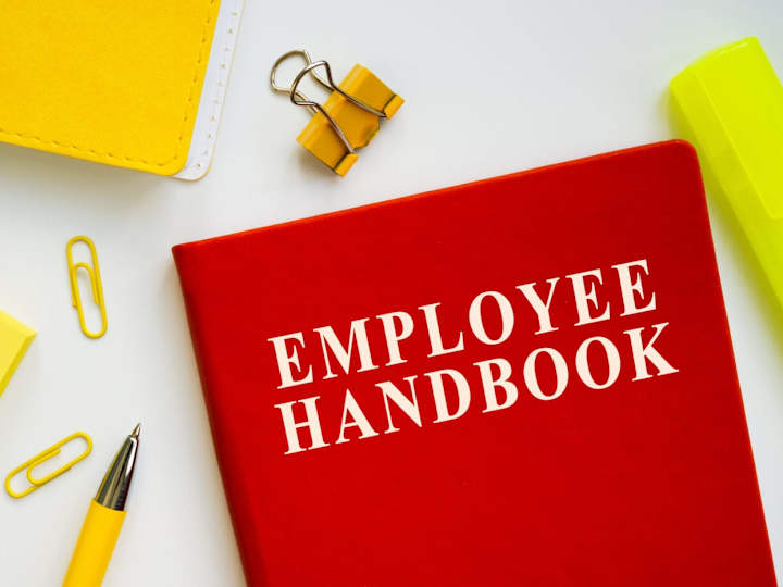 Cover image for Designed Employee Handbook for NGOs