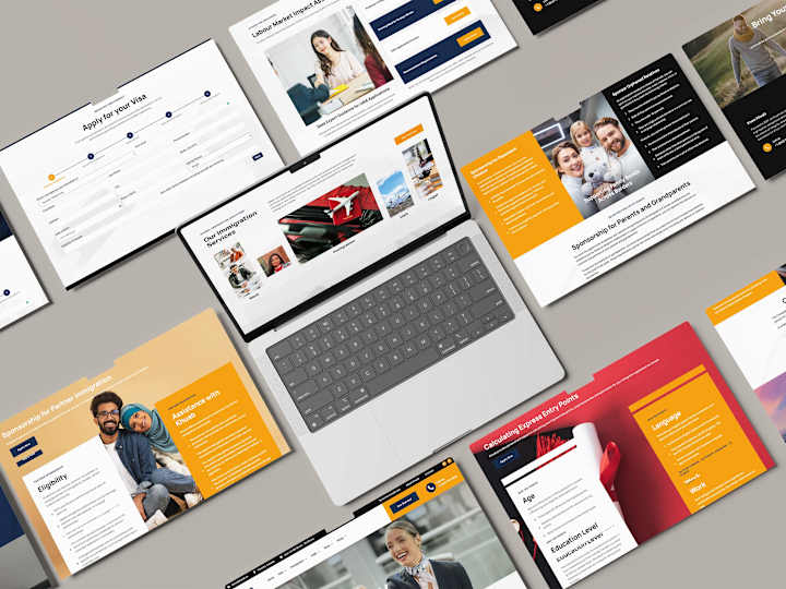Cover image for WordPress Website for Immigration & Visa Services