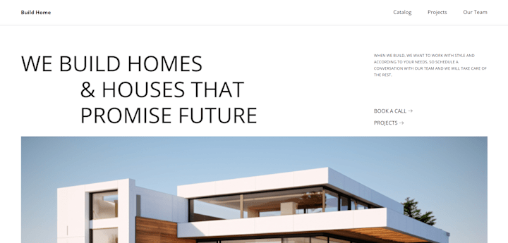 Cover image for Build Home