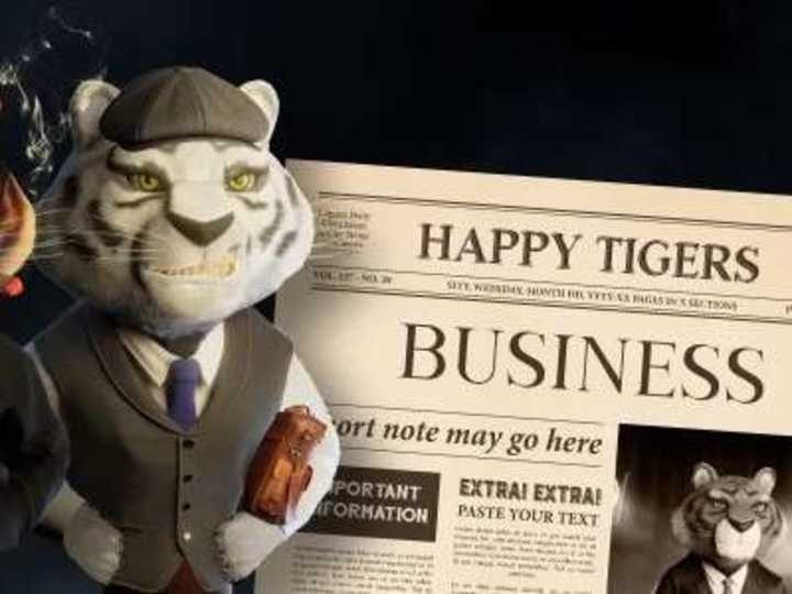 Cover image for Business Tiger - 3D NFT Collection