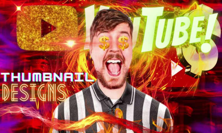 Cover image for I will design eye catchy amazing youtube thumbnail designs
