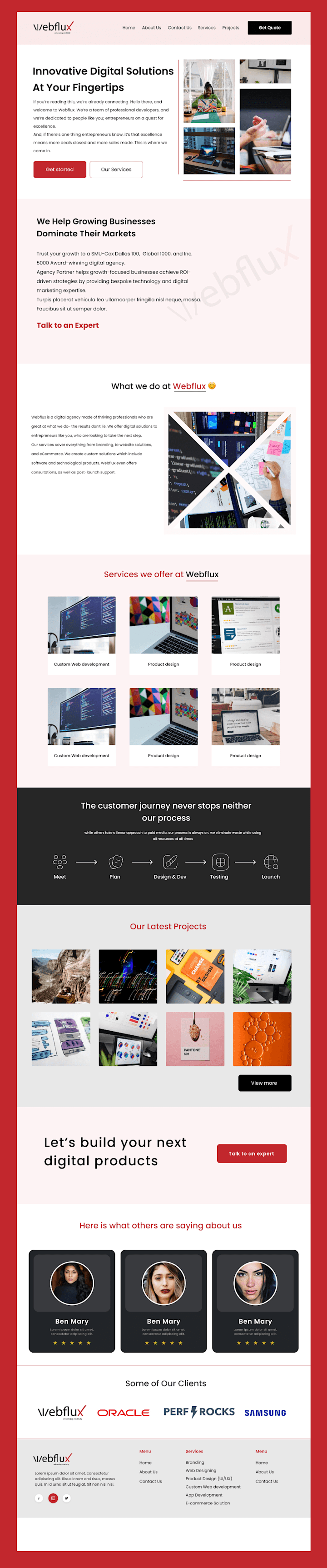 Cover image for Webflux an Innovative Digital Solution