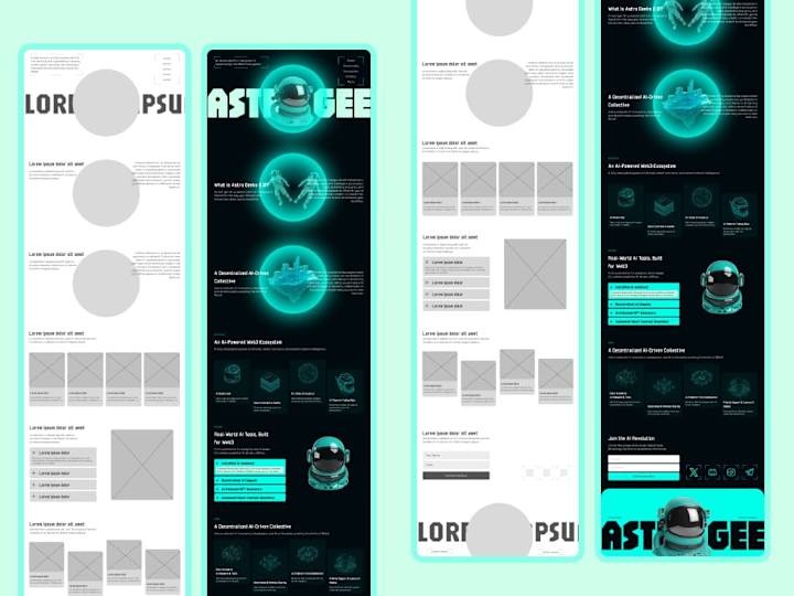Cover image for Multi-page website design and development