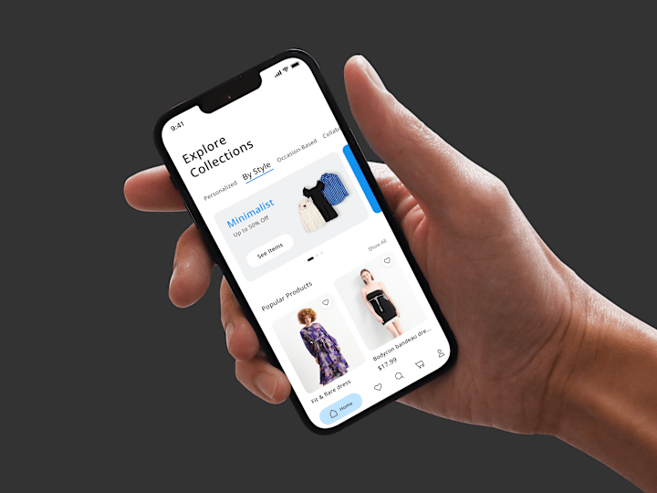 Cover image for ChicEase Ecommerce Mobile App :: Behance