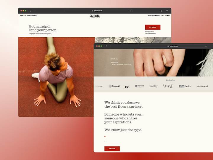 Cover image for Paloma: Brand Voice + Landing Page Copy