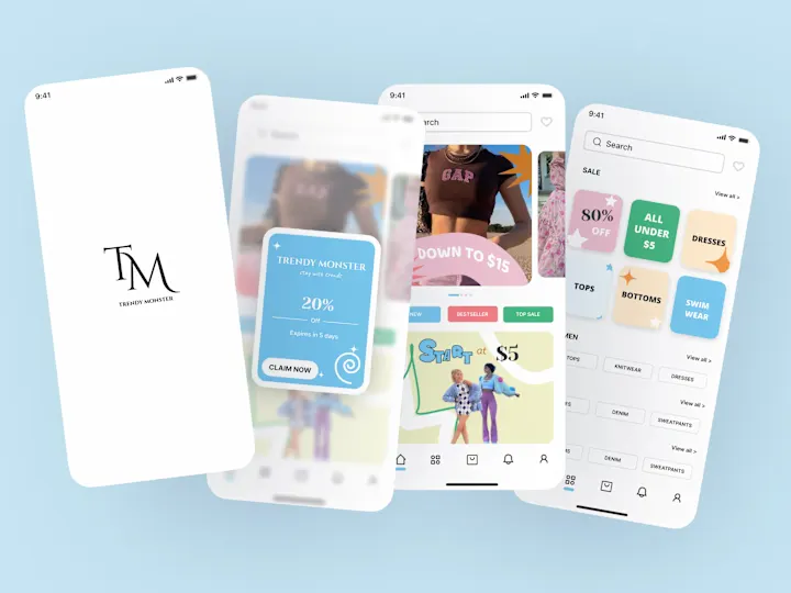 Cover image for TrendyMonster - an e-shopping app